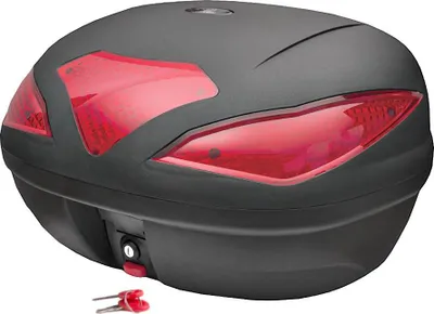 Produktbild von Moretti Kofferraum, MR-709, 43 l, Schwarz, Rot reflektierend