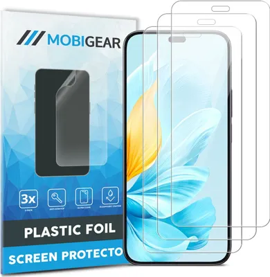 Produktbild von Mobigear HONOR 200 Lite Displayschutz Schutzfolie - Hüllenfreundlich (3er Pack)