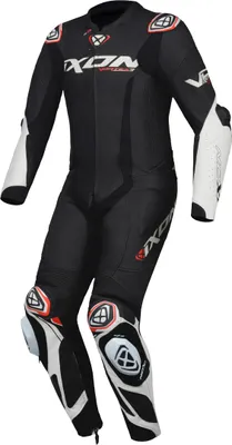 Obrázek produktu pro Ixon Vortex 3 1-dílná kožená kombinéza na motorku (černá/bílá,L)