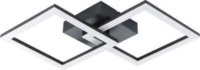 Produktbild von EGLO Palmaves-e, 2 Glühbirne(n), LED, 3000 K, 1380 lm, IP20, Schwarz