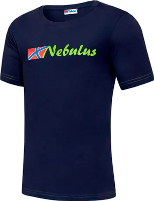 Produktbild von Nebulus T-Shirt REACT Herren, Shirt, T-Shirt , Rundhals-Ausschnitt , P6332 - Herren, navy-lime, XXL