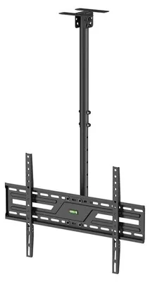Productafbeelding van Goobay 80175 Basic TV-wandhouder (XL), zwart - geschikt voor televisies van 37 tot 86 inch (94–218 cm), maximaal draagvermogen: 50 kg