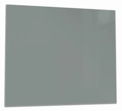 Produktbild von Wallario Herdabdeckplatte aus Glas, Größe 60 x 52 cm 1-teilig, Motiv Grau