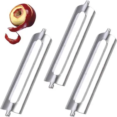 Immagine prodotto di Set di 3 pelapatate per verdure, resistenti