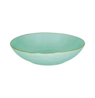 Zdjęcie produktu dla Rose&Tulipani - Zestaw 4 talerzy do zupy 21 cm Concerto Verde Acqua