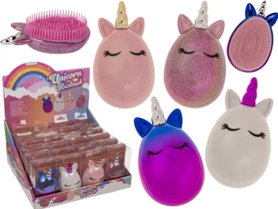Produktbild von OOTB Striegel-Haarbürste Einhorn