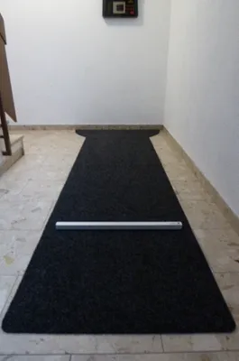 Produktbild von Dartteppich Darts Teppich Dartmatte Sonderform Bouncer mit Abwurflinie Oche
