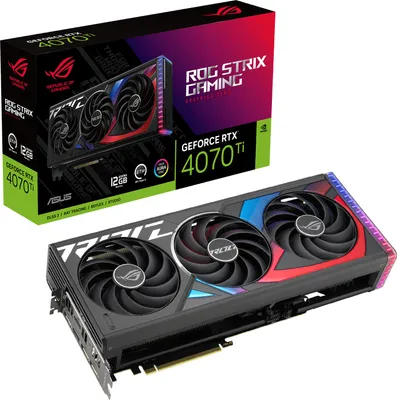 Produktbild von ROG Strix RTX 4070 Ti 12GB GDDR6X Grafikkarte DLSS 3