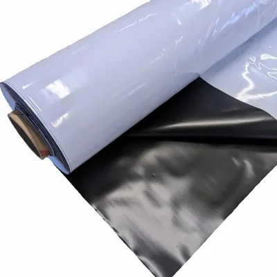 Obrázok produktu pre Čiernobiela fólia 10 m x 2 m široká - reflexná fólia na pestovanie v interiéri