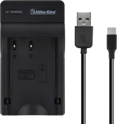 Immagine prodotto di Caricabatterie USB ricaricabile compatibile con Pentax D-Li109