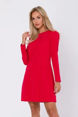 Produktbild von Made of Emotion Minikleid für Frauen Ablivuh M753 rot M