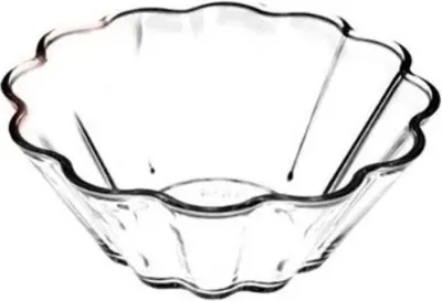 Image de Moule à muffins Ibili-Kristall, verre borosilicate, 20 x 8 cm, transparent