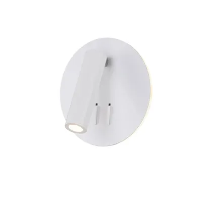 Produktbild von Maytoni Ios 176 Wandleuchte C176-WL-01-6W-W LED, Weiß, aus Aluminum, 3000K, 540lm