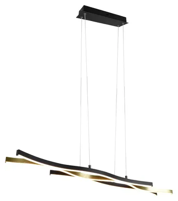 Zdjęcie produktu dla Lampa wisząca LED BLAZE złota Trio 341210308
