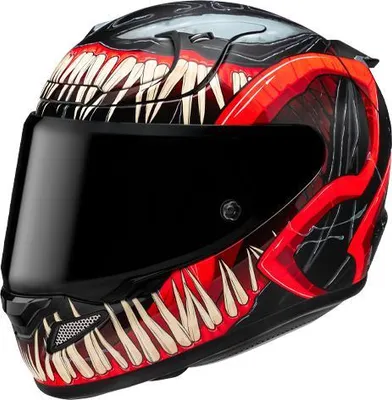 Produktbild von HJC RPHA12 VENOM 3 MARVEL Integralhelm M in rot/schwarz