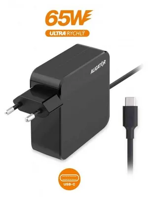 Image de ALIGATOR Chargeur pour ntb USB-C 65W bk