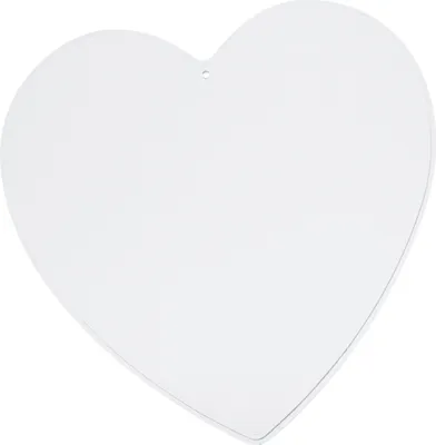 Produktbild von Acryl-Trenn-/Malscheibe "Herz", 10 cm