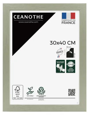 Image de Ceanothe cadre photo Karma 30x40 cm vert tilleul