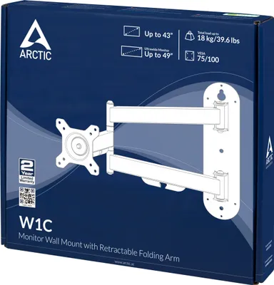 Produktbild von ARCTIC Monitorhalterung W1C (1xWand-Monitorhalterung)