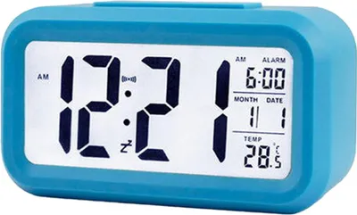 Produktbild von Elektronischer Wecker, leuchtende Smart-Uhr, kreative LED-Digitaluhr für Schüler und Kinder – das perfekte Geschenk,blue