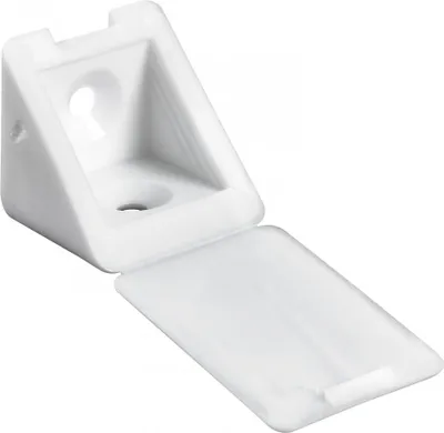 Produktbild von Universal Eckverbinder, weiß 23x23x24 mm, 20 Stück