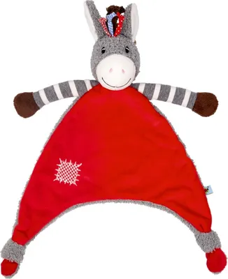 Produktbild von BabyGlück|Die Spiegelburg Schnuffeltuch Esel - BabyGlück