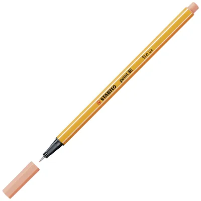 Obrázok produktu pre Fineliner - STABILO point 88 - Jednoduchá ceruzka - marhuľová