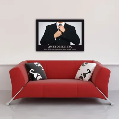 Produktbild von Motivational - Poster - Awesomeness Suit + 1 Ü-Poster der Grösse 61x91,5cm