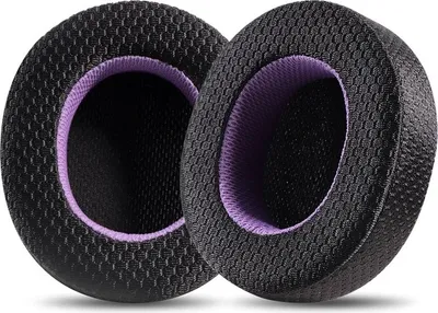 Produktbild von INF Ersatz-Ohrpolster für SteelSeries Arctis Kopfhörer Kunstleder + Faserstoff