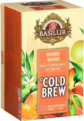 Produktbild von Basilur-COLD BREW - ORANGE MANGO Beutel - 20 x 2 g