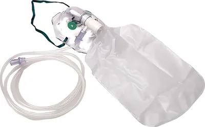 Image de Masque respiratoire à oxygène avec réservoir
