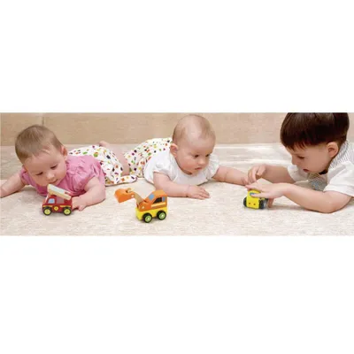 Obrázok produktu pre Viga Toys Sada vozidiel - 6 áut