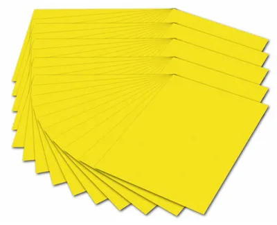 Image de Folia carton photo 300g/m², DIN A4, 50 flles, jaune banane