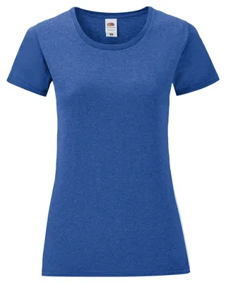 Obrázok produktu pre Fruit of the Loom – Dámske tričko „Iconic“ LT1500 (M) (Heidekraut)