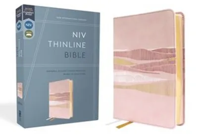 Produktbild von Niv, Thinline Bible, Leathersoft, Pink, Red Letter, Comfort Print