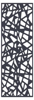Produktbild von Ligna Gard Designelement La Gomera ca. 60x174 cm Aluminium Anthrazit