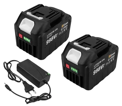 Produktbild von Wiederaufladbare Batterie, 18V Spannung, verlängerte Laufzeit, 2x 4.5Ah Batterie