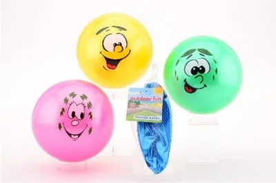 Produktbild von Johntoy Johntoy 29351 Spielball Smiley, ca. 23 cm