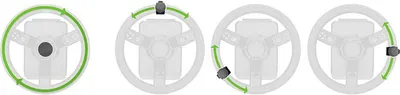 Immagine prodotto di Logitech G Heavy Equipment Bundle Nero USB 2.0 Sterzo Pedali Analogico Digitale PC