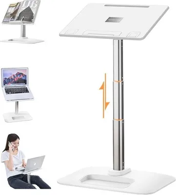 Zdjęcie produktu dla Regulowany stojak na laptopa do biura i domowego biura