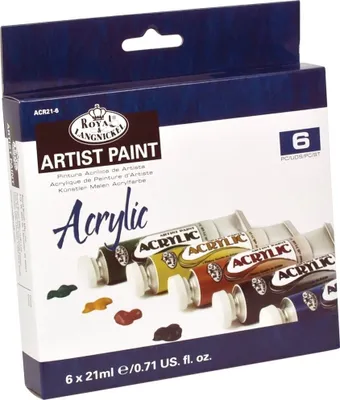 Productafbeelding van Acrylverf Royal & Langnicke ARTIST, 6 x 21 ml