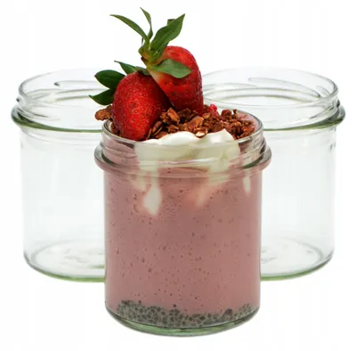 Produktbild von Pojemnikowo Glasbehälter für Desserts 350 ml 20 Stück