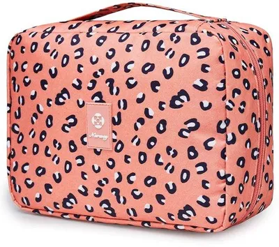 Obrázek produktu pro Dámská kosmetická taška, leopardí vzor, závěsná