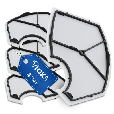 Produktbild von Motorfilter Set 4x Motorschutzfilter für Kobold VK 140 150 VK140 VK150 Staubsauger