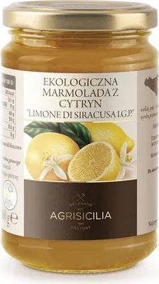 Obrázok produktu pre SICÍLINSKA CITRÓNOVÁ MARMELÁDA 360 g - AGRISICILIA