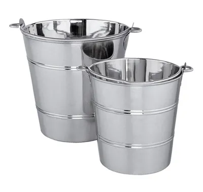 Produktbild von Eimer, hochglanzpoliert, 10Liter, Edelstahl 15/1