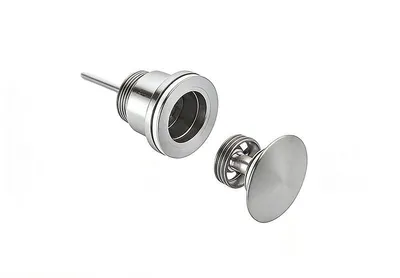 Image de Bouchon de vidange Mirlux pour lavabo Clickwaste – 42 mm – Chrome – Précommander