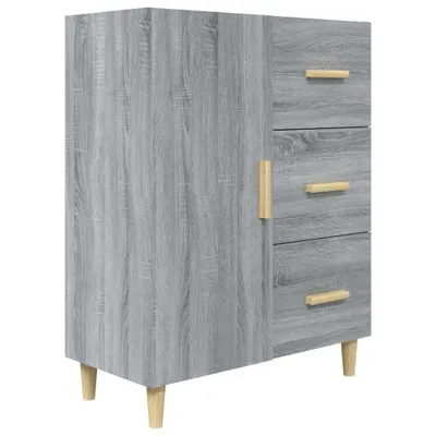 Produktbild von Sideboard Grau Sonoma 69,5x34x90 cm Holzwerkstoff