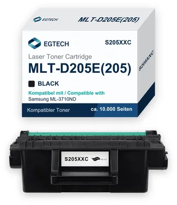Produktbild von Toner kompatibel mit Samsung MLT-D205E 205 Schwarz 10.000 S. ML-3710ND