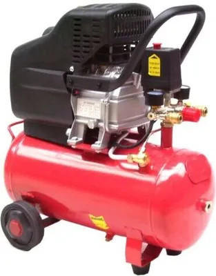 Image de Compresseur d'air mobile 24L chaudière 1,5kw 230V compresseur d'air 2HP B4985